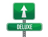 deluxe road sign illustration design