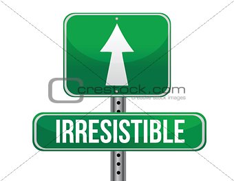 irresistible road sign illustration design