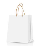 Empty Shopping Bag  for advertising and branding vector illustra