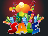 abstract sale background