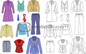 Top manager woman clothes collection