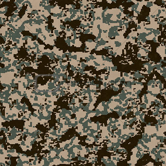 Digital Camouflage Pattern. Seamless Texture.