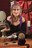 Charming Tarot Card Lady