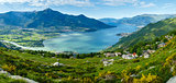 Lake Como view (Italy)