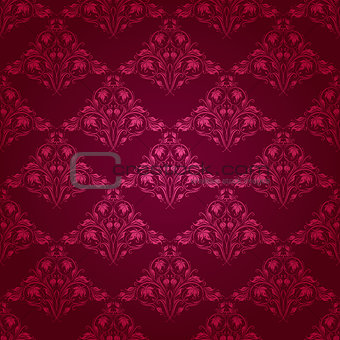 damask seamless floral pattern