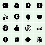 Fruit and berry icons