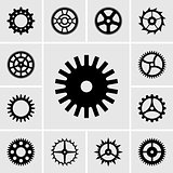 Cogwheel icons