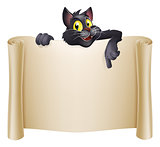 Halloween Cat Banner
