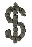 pebbles dollar symbol