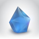 Blue crystal