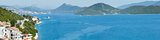 Summer sea coastline panorama (Croatia)