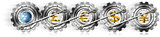 Euro Dollars Pound Yen Locomotive Gears
