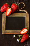 Strawberry frame.