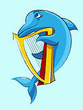 Dolphin - harpist