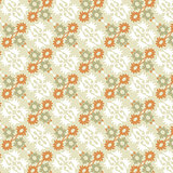 ottoman seamless pattern color version
