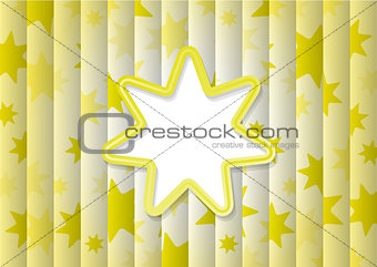 abstract background with yellow sun