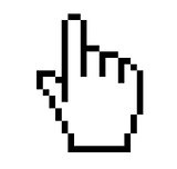 Pixel Hand Cursor