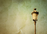 antique lampstand
