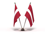Miniature Flag of Latvia