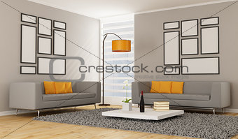 Contemporary Living room 