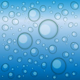 waterdrops background vector illustration