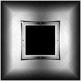 Metal Background with Square Screen