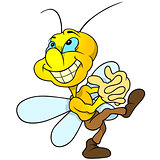 Happy Yellow Bug
