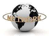 Gold NETWORK and gold ring
