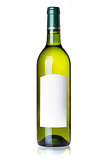 Wine collection - White wine in green bottle with blank label