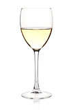 Wine collection - White wine in glass