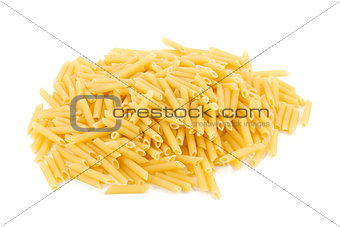 Heap of penne pasta