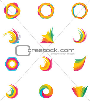 Vector abstract elements