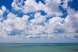 Clouds and sea