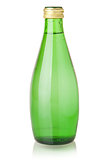 Soda water in glass bottle