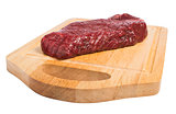 Raw beef steak meat