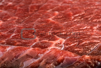 Beef steak meat