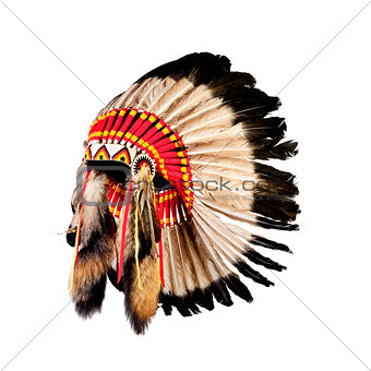 native american indian chief headdress 