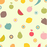 Fruits And Vegetables Abstract Background