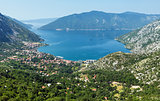 Kotor town on coast  (Montenegro, Bay of Kotor)