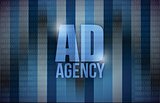 ad agency binary background design