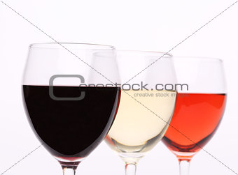 Three glass of wine