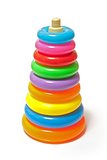 Stacked colorful toy