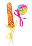 lolly pop and candy stick