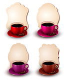Coffee design template. Vector illustration. 