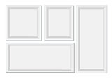 White picture frames