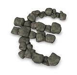 pebbles euro symbol