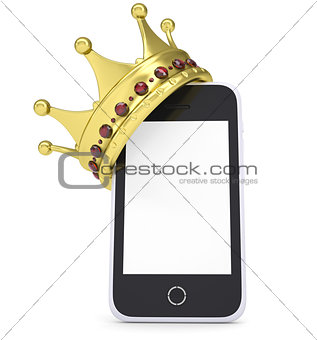 Crown on the smartphone