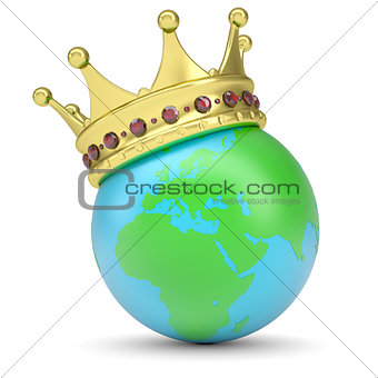 The crown on Earth