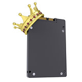 Solid-state drive with the crown