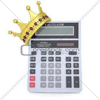 Crown on the calculator